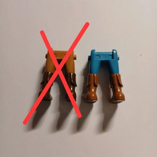 Playmobil πόδια κάτω άκρα 3 τεμάχια σαν καινούργια
