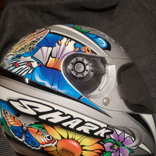 Shark S800 Butterfly γυναικείο κράνος σαν καινούργιο, size small