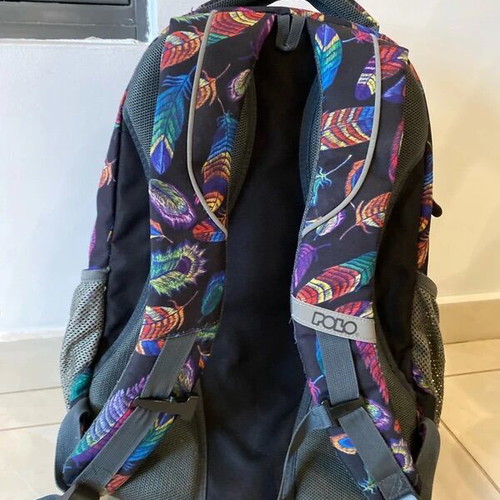Polo Loqi Feather School Backpack like new 25lt with Bottle Holder