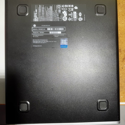 HP Prodesk 600 G3 SFF like new