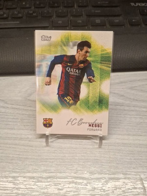 Topps FC Barcelona Lionel Messi Forward card new