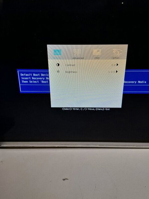15-inch 24V DVI monitor like new