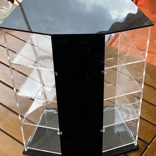 Multiposition organizer like new for cosmetics and makeup brushes