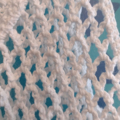 Beach dress new, handmade crochet, 100% cotton, size S/M