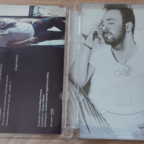 Eurovision 2010 Oslo Giorgos Alkaios CD and scarf like new