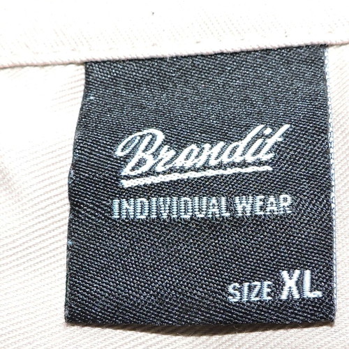 Brandit Individual Wear Men's Beige Short Sleeve Shirt XL like new