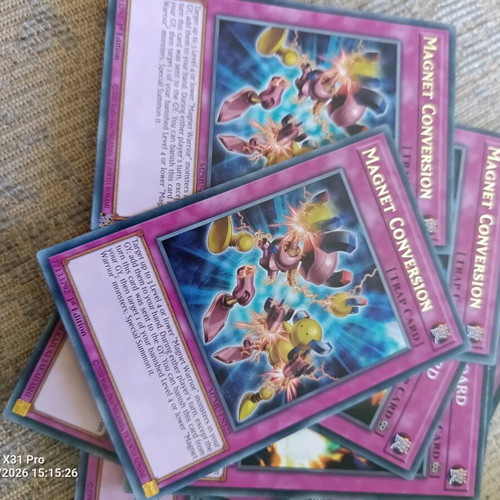 Yu-Gi-Oh Magnet Conversion like new