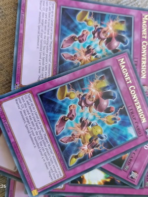 Yu-Gi-Oh Magnet Conversion like new