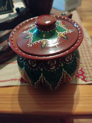 Πυλίνο βαζάκι με καπάκι σαν καινούργιο