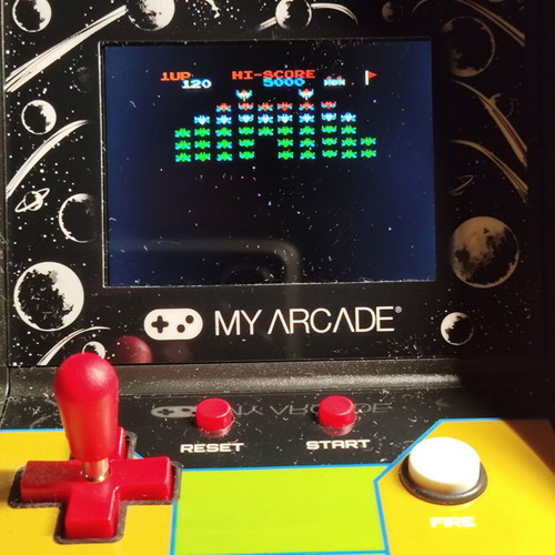 My Arcade Micro Player Galaxian like new, retro without box