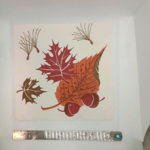 Collectible napkin D'70 unique
