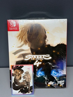 Streets of Rage 4 Limited Run Classic Edition Nintendo Switch new