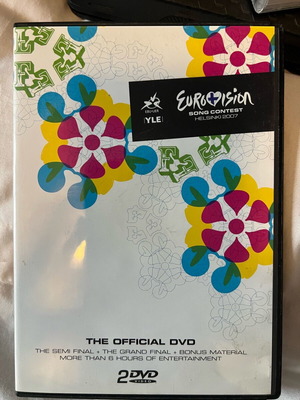 Eurovision 2007 2 DVDs boxset like new
