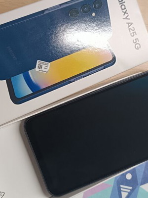 Samsung Galaxy A25 5G 128GB μπλε σαν καινούργιο με θήκη