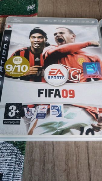  PES 2010 ke FIFA 09 gia PS3