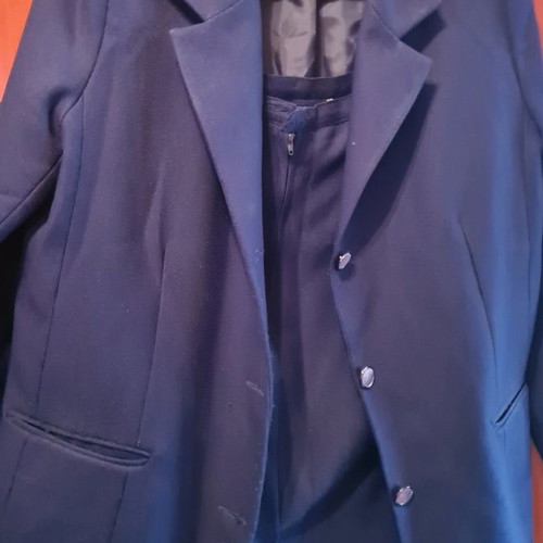 Women's suit used, green cypress color, size XXL