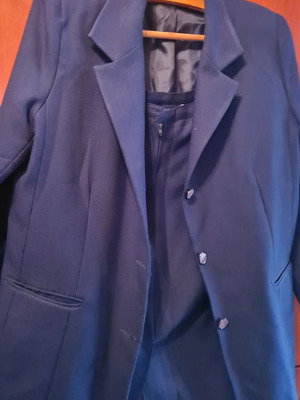 Women's suit used, green cypress color, size XXL