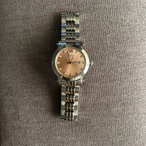 Vogue wristwatch women's like new, silver steel