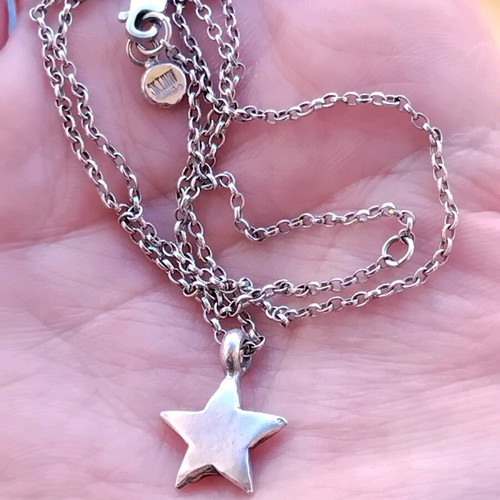 Skinny Wrists Lucky Charm Star Necklace like new