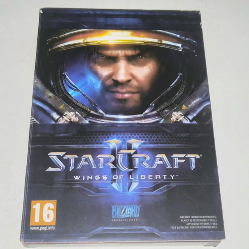 Starcraft II Wings of Liberty PC like new