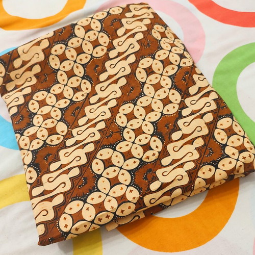 Indonesian Parang Batik Cotton Fabric like new