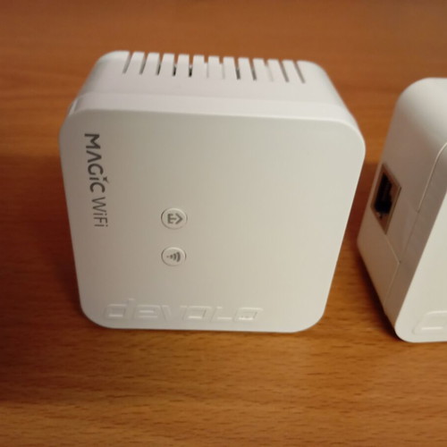 Devolo power line WiFi router set used, good working condition