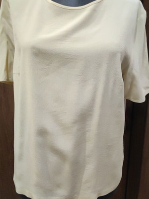 Laurel silk blouse like new, beige basic model