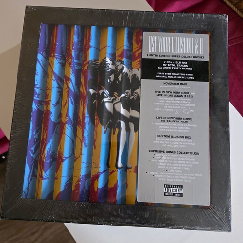 Guns n' Roses Use Your Illusion I & II Limited Edition Super Deluxe Boxset new