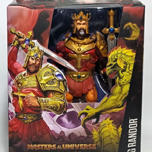 MOTU Masterverse King Randor action figure new, sealed