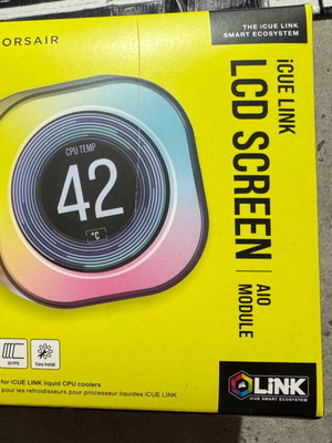 Corsair iCUE LINK LCD Screen AIO module καινούργιο