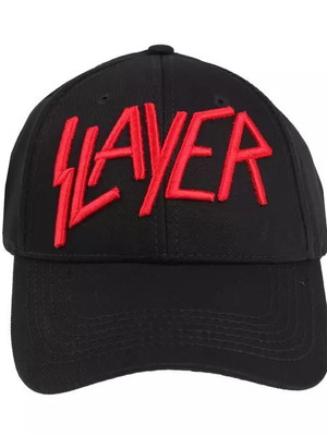 Slayer Baseball Cap καινούργιο, μαύρο με κεντημένο λογότυπο