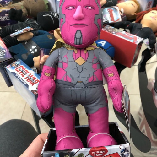 Vision Avengers Age Of Ultron Movie 10” Plush Figure Marvel New