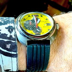 Locman titanium chronograph σαν καινούργιο, ανδρικό 45mm με ζαφείρι