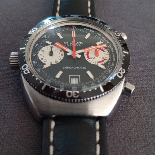 Breitling Chrono-Matic Calibre-11 1970 vintage automatic watch used