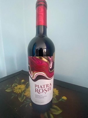 Piatra Rosie Moldovan Red Dry Wine 750ml sealed