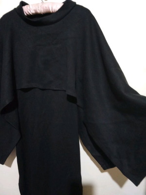 Lace Maxi Dress one size black, like new