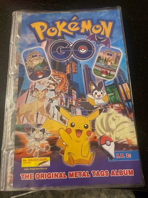 Pokémon Go album used with rare Pokémon tags
