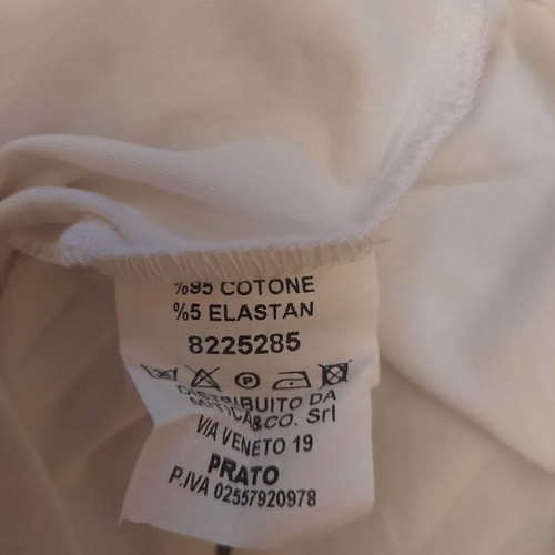 Primo blouse like new, white and pink, size S