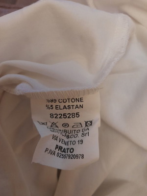 Primo blouse like new, white and pink, size S