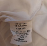 Primo blouse like new, white and pink, size S