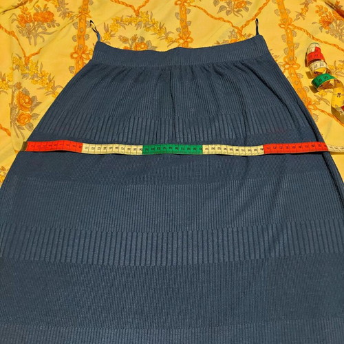 A.L.E. maxi blue skirt like new with elastic waist