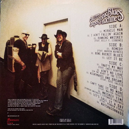 Supersonic Blues Machine West Of Flushing South Of Frisco vinyl like new, rock