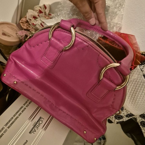 Tosca blu handbag magenta like new