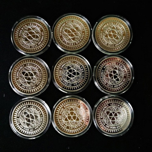 Cannabis Coin new collector's coin with protective capsule