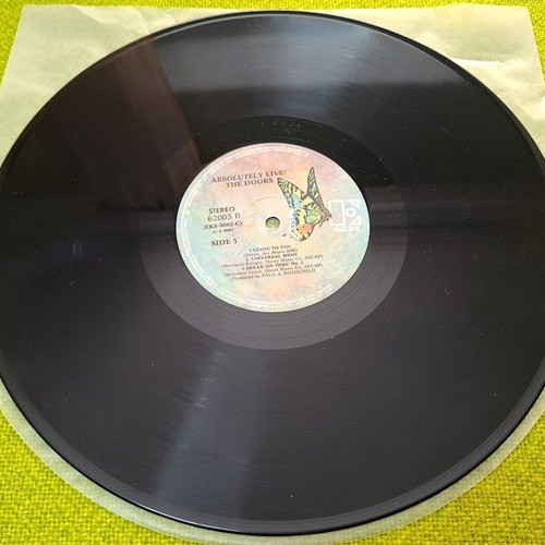 The Doors Absolutely Live 2XLP μεταχειρισμένο, ροκ