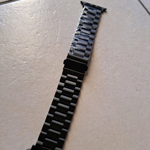 Apple Watch black bracelet strap 42 44 45 49 new