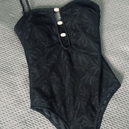 Women's black swimsuit new, size S