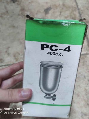 Air gun container PC-4 400c.c. new