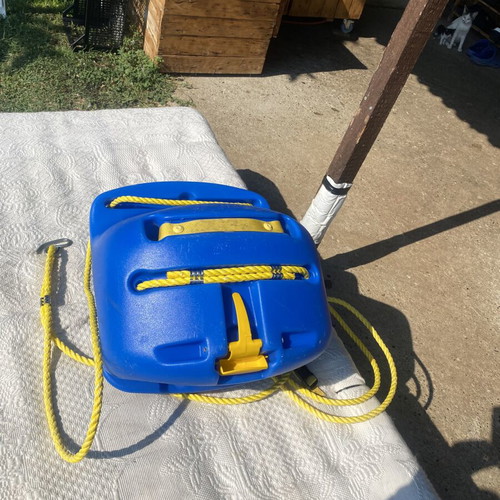 Little Tikes children's swing with safety seat and belt