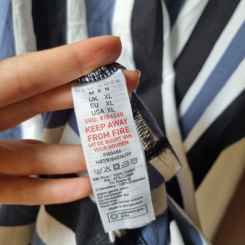 Men's cotton shirt New Look XL like new